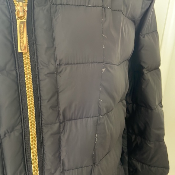 Michael Kors Black Puffer Zip Jacket - Picture 9 of 12